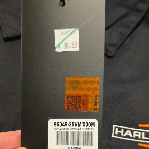 Harley-Davidson Button Shirt, Brand New With Tags - Picture 4 of 7